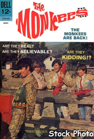 The Monkees #10 © March 1968 Dell